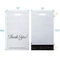 Waterproof Thank You 12 X 15.5 Poly Mailers , Handled Poly Mailing Bag