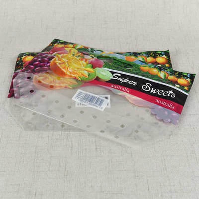 Fresh Fruit Cover Frozen Food Plastic Vegetables Protection Bags Packaging with Air Holes