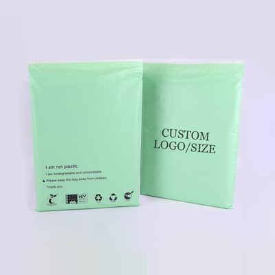 Frosted Recycled Compostable Biodegradable Plastic Bag Matte With Zipper