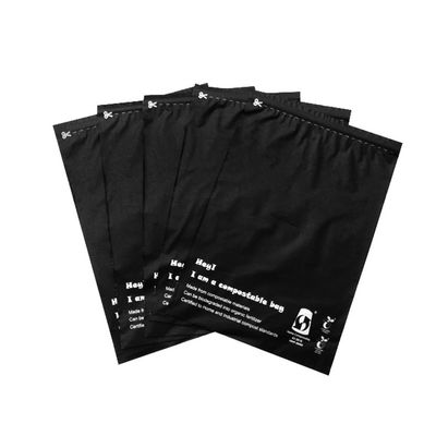PBAT Black Mailing 2.5mil Biodegradable Packaging Bag Compostable