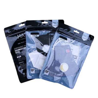 Plastic Mouth Muffle 120 Microns Reusable k Bags For N95 Mask