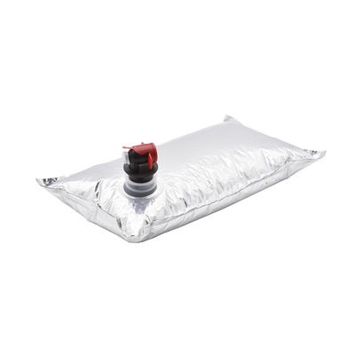 5L Aluminum Foil Spout Bib Bag In Box For 2 Bottles Wine Dispenser