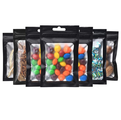5x8 Inch Packaging Mylar k Foil Bags With Clear Window