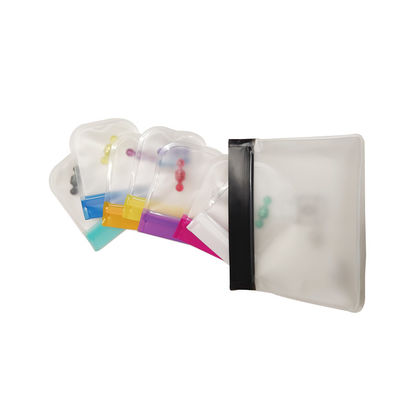 Mini Disposable Peva Ziplock Packaging Bag For Pill 0.1-0.5mm Thickness