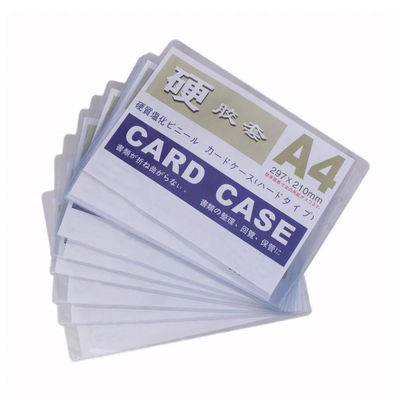 148x102mm A3 A4 A6 35pt Trading Card Sleeve Waterproof Hard