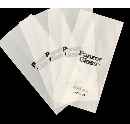 PLA PBAT Biodegradable Flat Bag Compostable Electronic Products Plastic Flat Bag