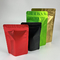 Food Grade Resealable Ziplock Bags Plastic Matte Stand Up Aluminum Foil Tea Packaging