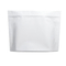 Matte White Slider Child Resistant Exit Bags 12"x9"x4" Smell Proof Ziplock