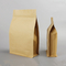 Coffee Snack Nuts Kraft Paper Zip Lock Packaging Bags Resealable Foil Inside Oilproof