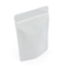Matte White Black Aluminum Foil Plastic k Packaging Bags Stand Up