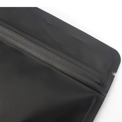 Matte White Black Aluminum Foil Plastic k Packaging Bags Stand Up