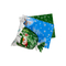 Birthday Holiday Santa Drawstring Candy Small Gift Wrapping Bags With Ribbon Tie