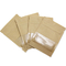 Snack Nuts Beans Small Packaging Bag Brown Kraft Paper k With Frosted Window