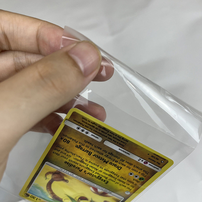 Clear Backing Poly Assorted Trading Card Sleeve 2mil Opp Mylar Comic Book Bag