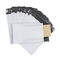 2.5 Mil Envelopes Shipping Bags With Self Sealing Strip , White Poly Mailers