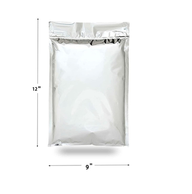 Custom Size 12*15 Inch Thermal Cooler Aluminium Foil Envelope Insulated Mailer Pouch