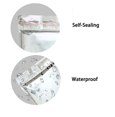 Custom Size 12*15 Inch Thermal Cooler Aluminium Foil Envelope Insulated Mailer Pouch