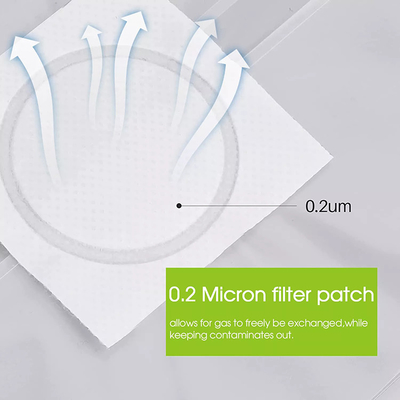 PP plastic autoclavable mushroom grow spawn bags 0.2/0.5 micron filter patch bag