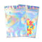 Flat Holographic Aluminum Foil Bag Non Toxic Candy / Soap Use