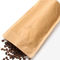 16oz Coffee Biodegradable Ziplock Paper Bag Stand Up Flat Bottom