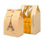 ASP 4.72*3.54*11.8inches Bakery k Paper Bag With Window