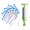 50-200microns Food Vacuum Sealer Bags , Clean 9 X 12 Resealable Plastic Bags
