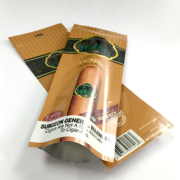 ROHS Blunt Wrap Cigar Humidor Bag Packs Mylar Foil Lined